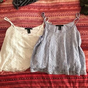 TWO FOR ONE Forever 21 tanks